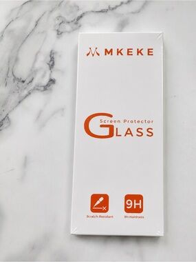For IPhone 16/17 White Tempered Glass Screen Protector - 9H Scratch Resistant